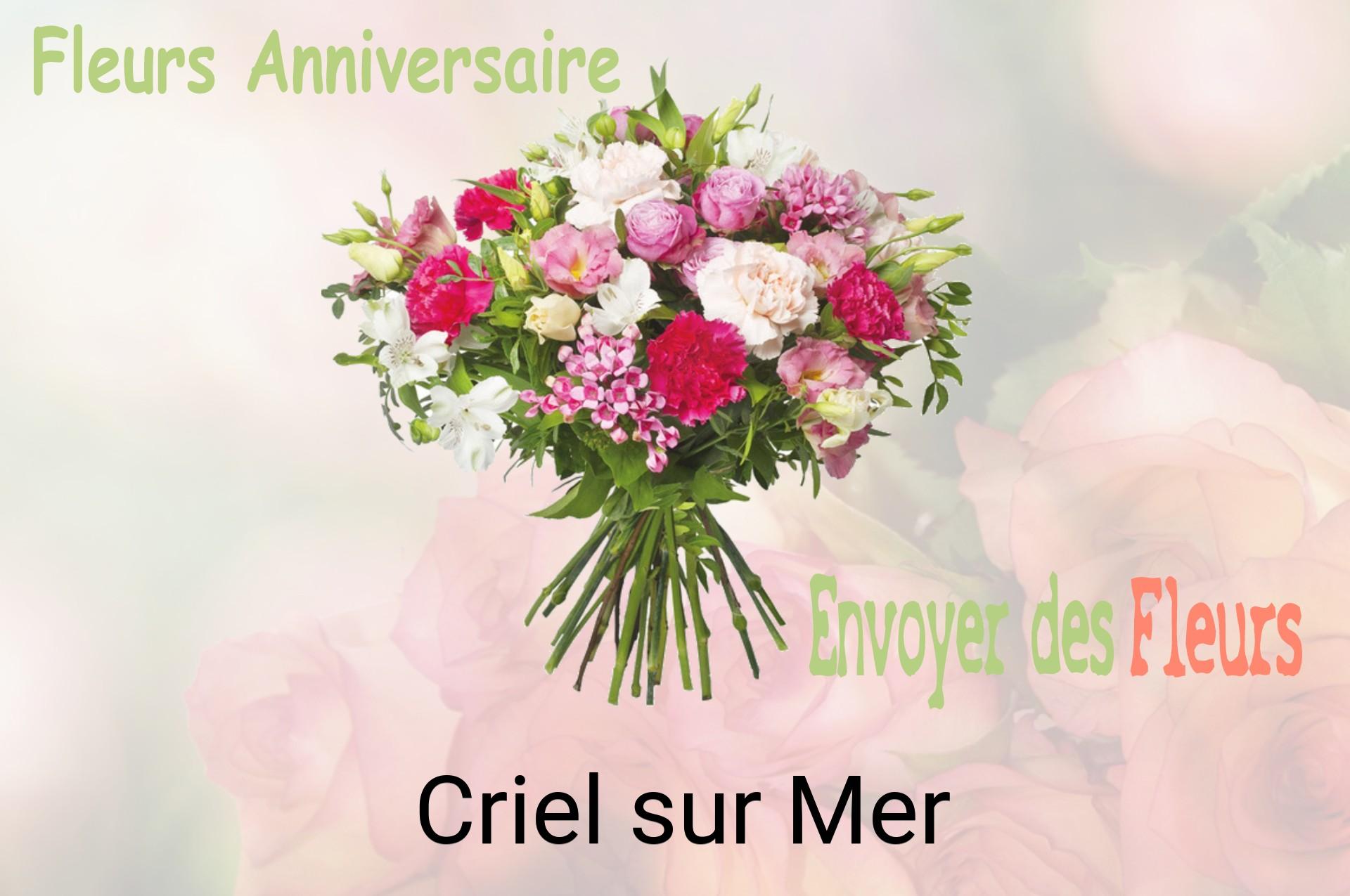Bouquet de fleurs d’anniversaire livré à Criel-sur-Mer