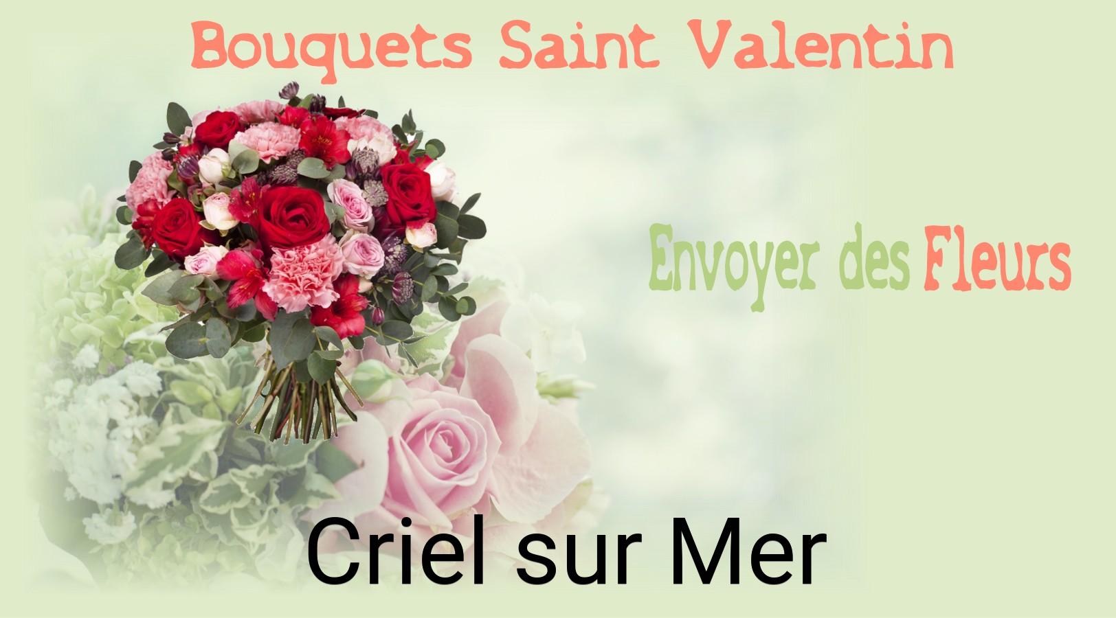 Roses de Saint-Valentin livrées à Criel-sur-Mer